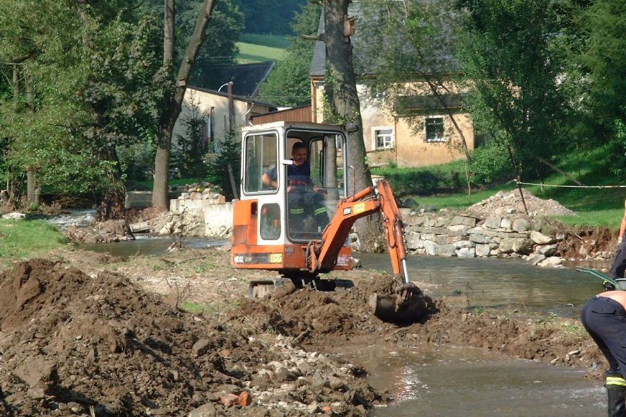 2002 - Elbeflut in Mulda/Sachsen